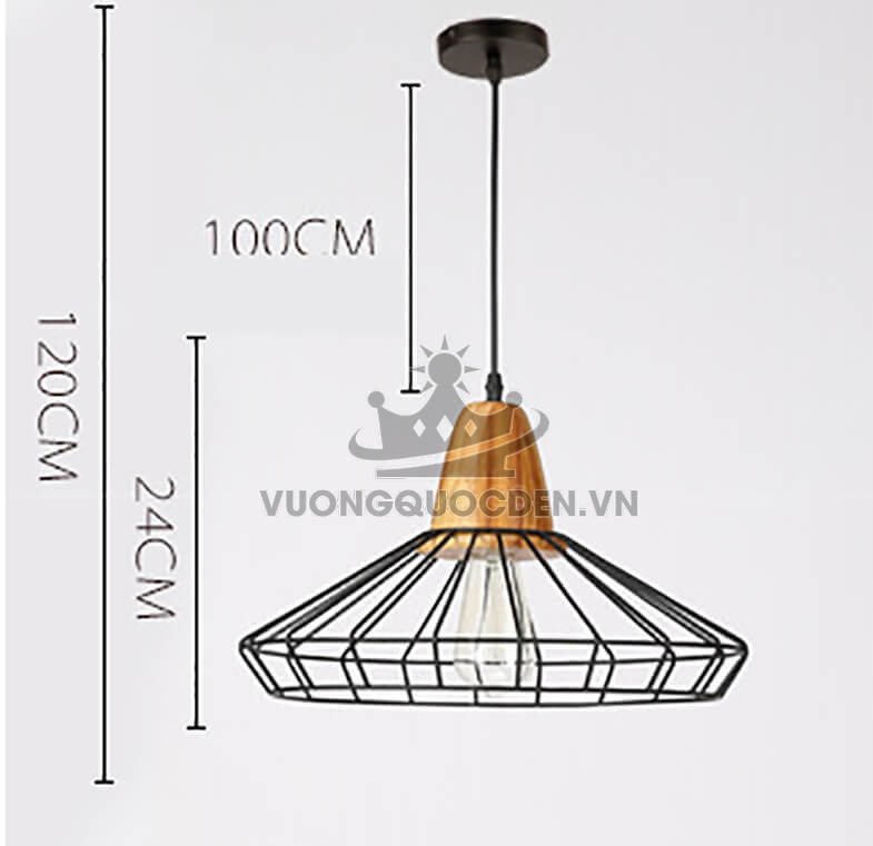 Đèn thả trang trí phong cách độc đáo XTE 8802-7